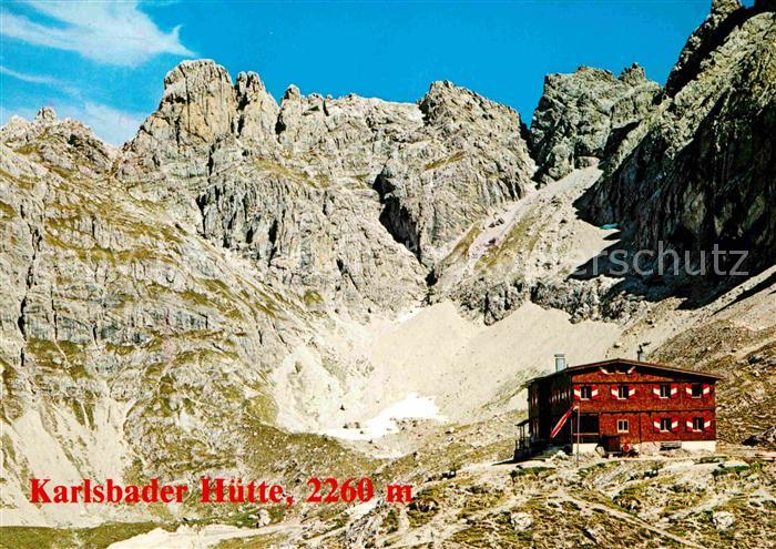 Karlsbader Huette Berghaus Lienzer Dolomiten