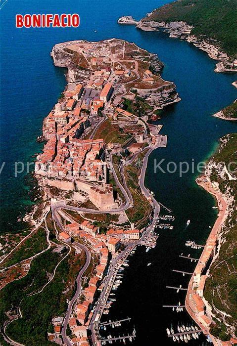 Bonifacio Corse du Sud Vue aerienne