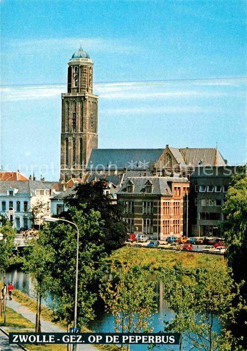 Zwolle Overijssel Gez op de Peperbus Kerk Kirche