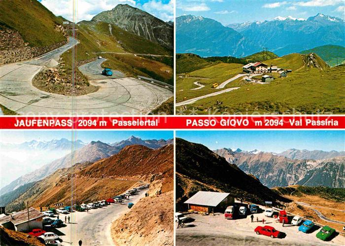 Passo del Giovo Jaufenpass Passeiertal Strada e Passo del Giovo Val Passiria Geb