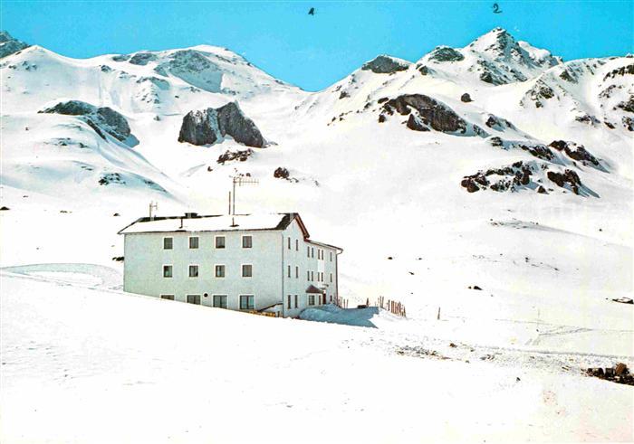 Heidelberger Huette Berghaus Alpenverein Silvretta