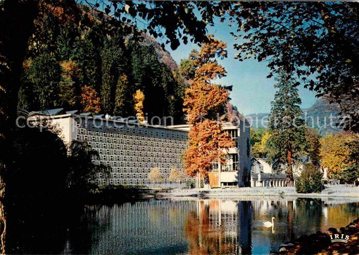 Luchon Haute-Garonne Nouveau sauna vaporarium Lac des Quinconces Etablissement t