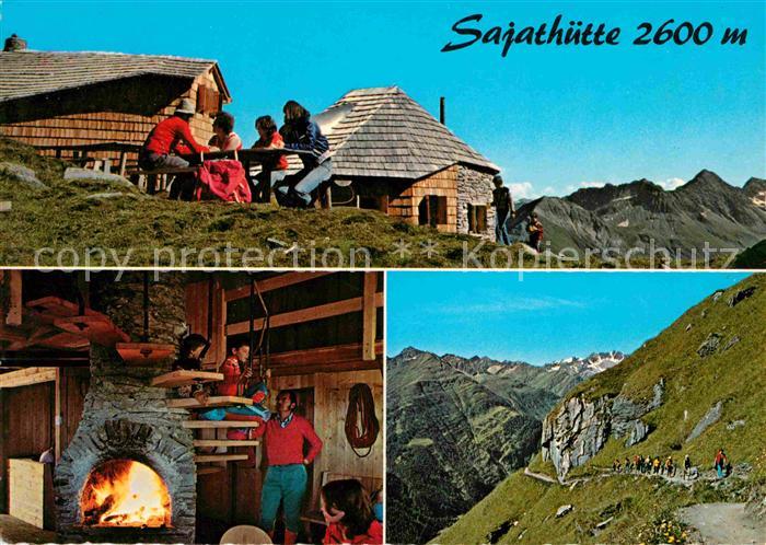 Praegraten Grossvenediger Anstieg ueber die Sajatmaehder zur Sajathuette Kamin B