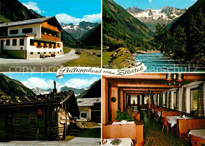 Mayrhofen Zillertal Alpengasthof Stillupphaus im Stillupgrund Keilbachspitze Zil
