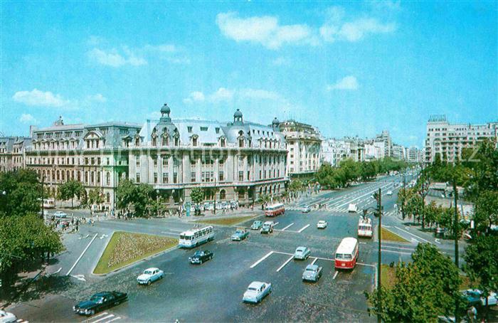 Bucuresti Bukarest Bucaresti RO Vedere spre b-dul N Balcescu Boulevard