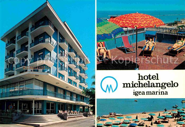 Igea Marina Hotel Michelangelo Spiaggia Riviera Adriatica