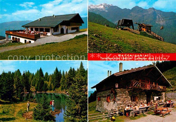 Latsch Vinschgau Wandergebiet Tarscher Alm Latscher Alm Tarscher See