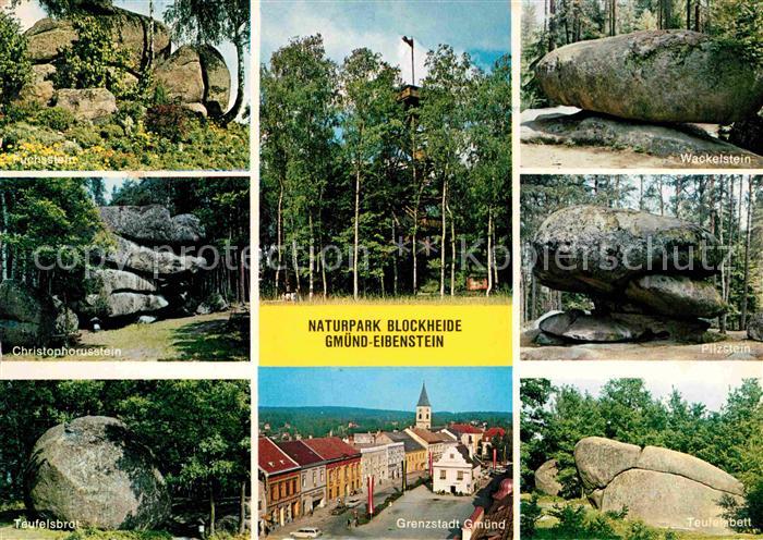 Eibenstein Niederoesterreich Naturpark Blockheide Gmuend