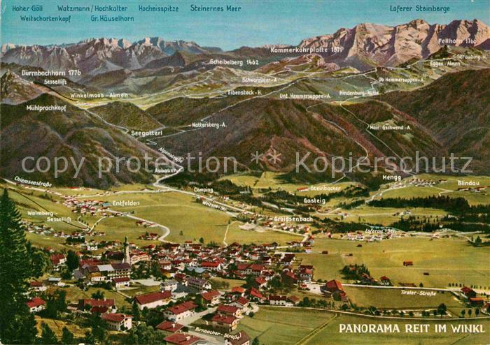 Reit Winkl Panoramakarte