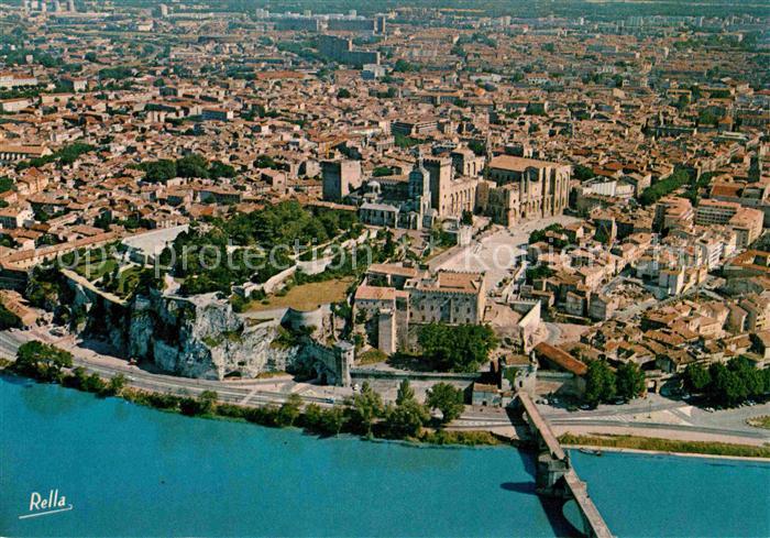 Avignon Vaucluse Fliegeraufnahme Pont-Saint-Benezet Notr