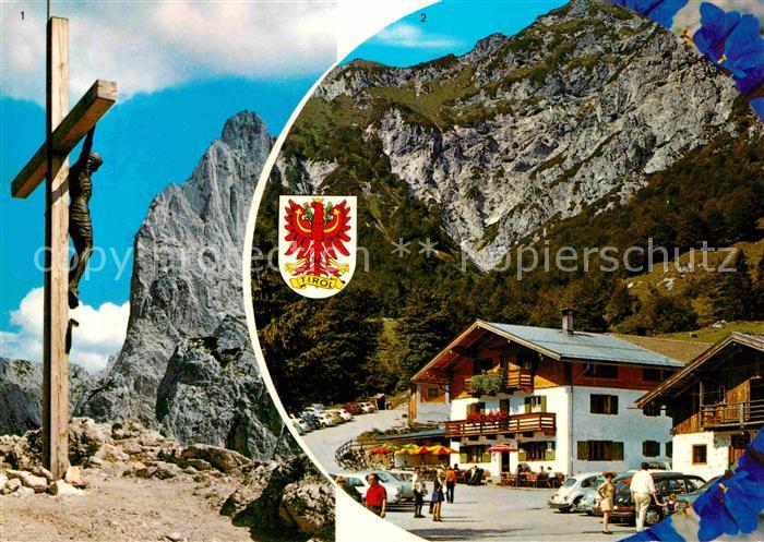 Walchsee Tirol Stripsenjochkreuz mit Predigtstuhl Griesneralm