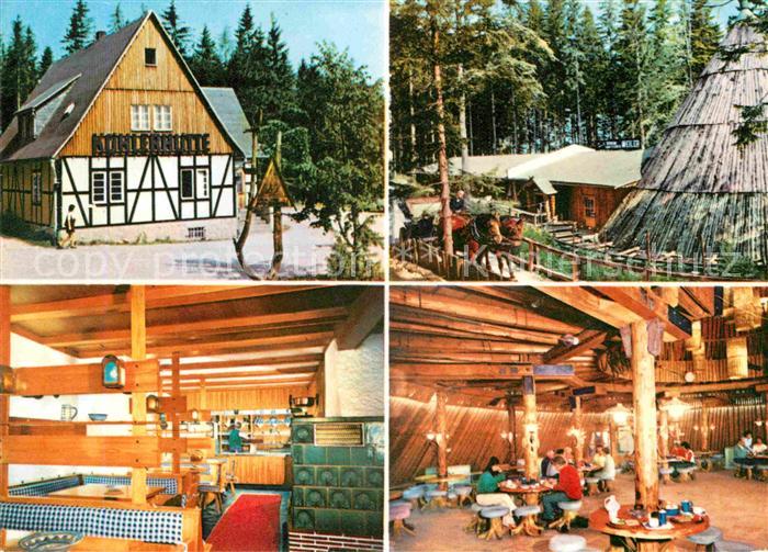 Sosa Erzgebirge Restaurant Koehlerhuette und Meiler an Talsperre des Friedens