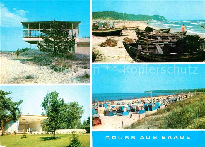 Baabe Ostseebad Ruegen Inselparadies Fischerstrand Konzertplatz Strand