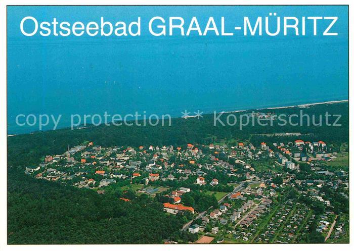 Graal-Mueritz Ostseebad Fliegeraufnahme