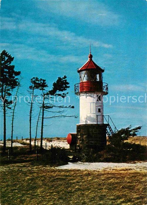 Insel Hiddensee Leuchtturm bei Neuendorf