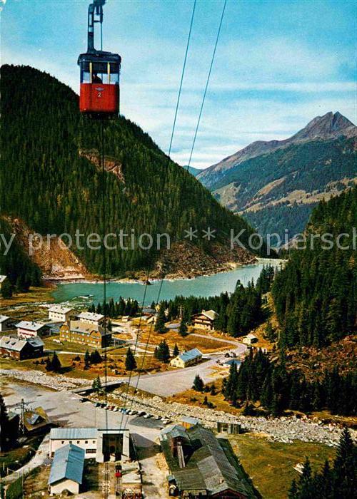 Salzburg Oesterreich Enzingerboden mit Seilbahn zum Weiss-See Lerchwand