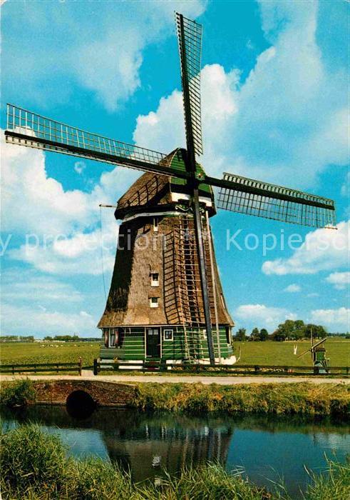 Windmuehle Holland De vier winden Hoogwoud