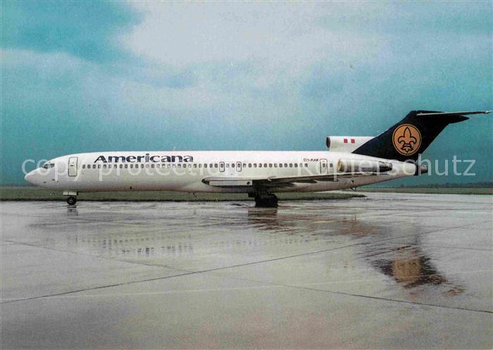 Flugzeuge Zivil Americana Boeing 727-230 OM-AHK cn 2052