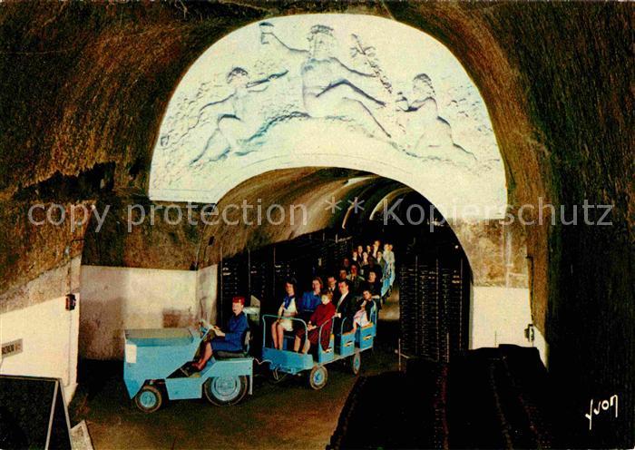 Wein Caves Champagne Mercier Epernay Trains Electriques