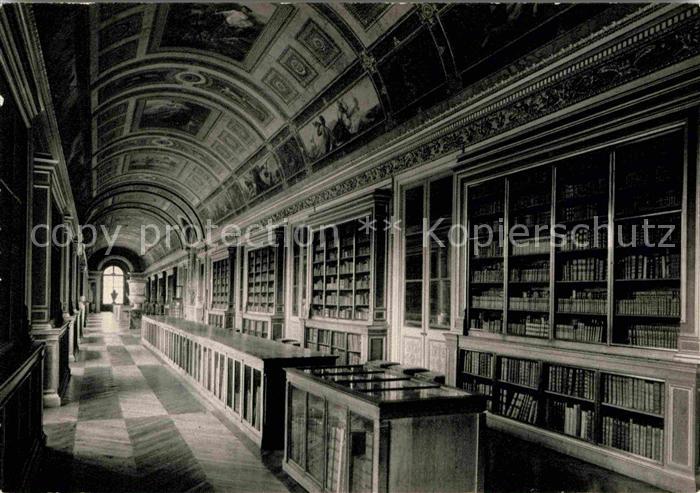 Bibliothek Library Chateau de Fontainebleau Galerie de Diane-Bibliotheque