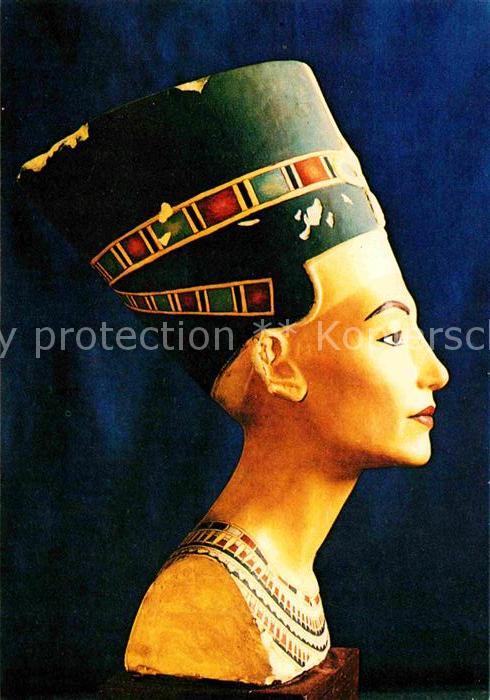 Skulpturen Bueste Queen Neferiti