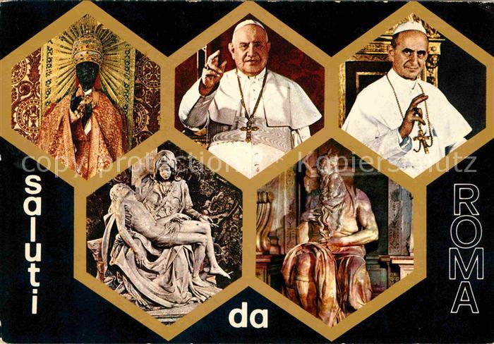 Papst Papa Giovanni XXIII Papa Paolo VI Pieta del Michelangelo Roma