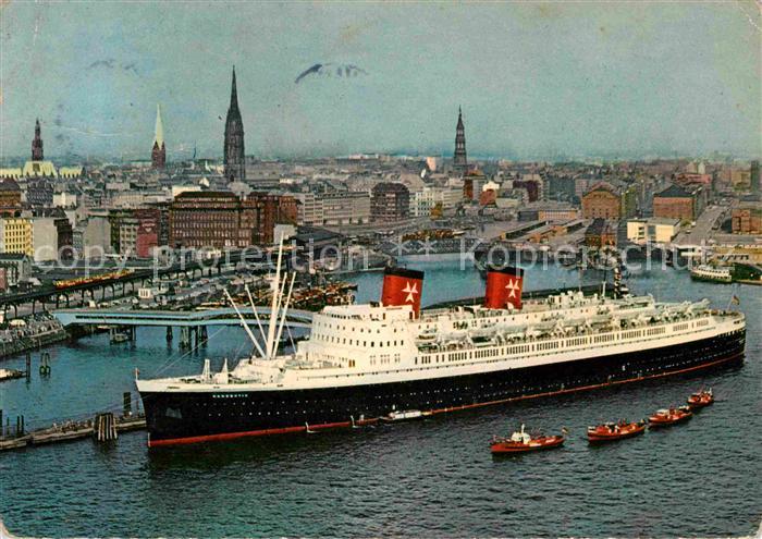 Dampfer Oceanliner Hanseatic Hamburg-Atlantik-Linie