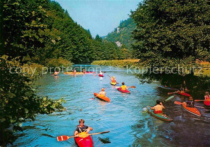 Sport Kanusport Wiesenttal Naturpark Fraenkische Schweiz