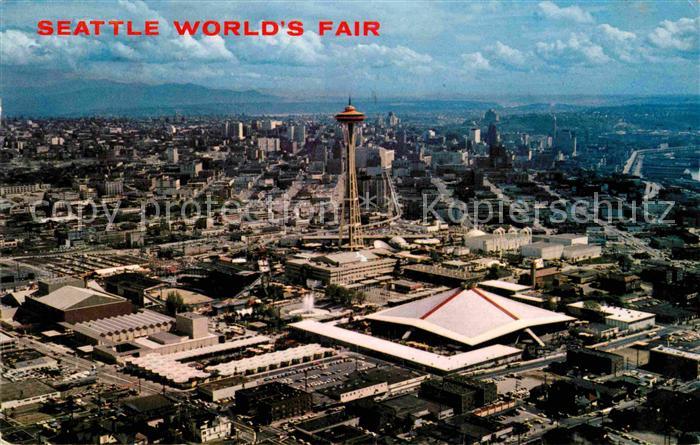 Seattle Aerial view of the Words Fair