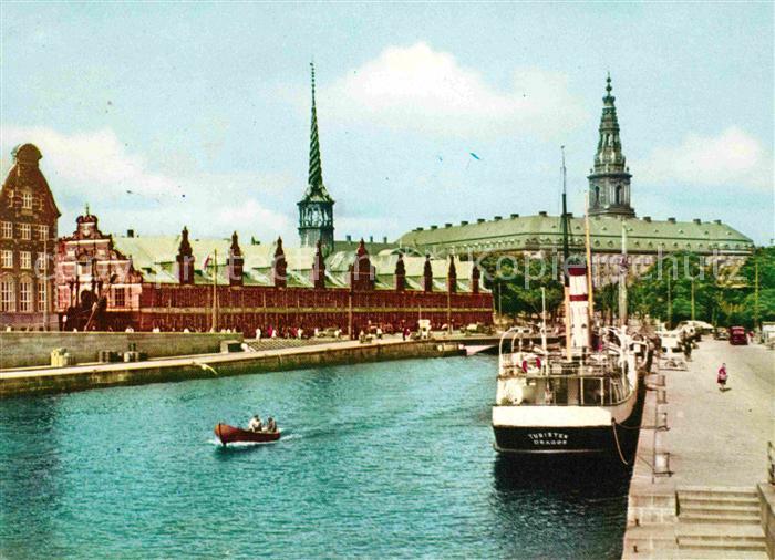 Kobenhavn Borsen og Christiansborg Slot