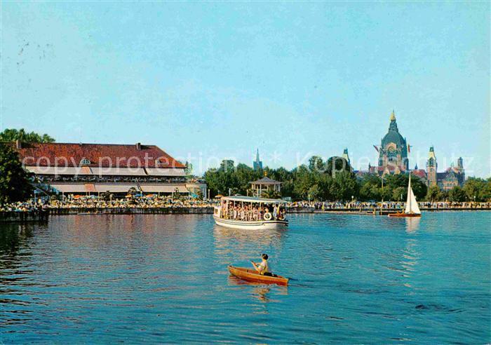 HANNOVER  CITY Am Maschsee Ausflugsschiff