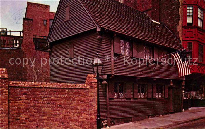 Boston Massachusetts Paul Revere House