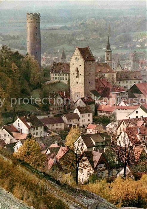 Ravensburg Wuerttemberg Teilansicht Burg
