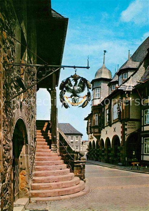 GOSLAR Harz Niedersachsen Ratskeller Aufgang zum Huldigungssaal