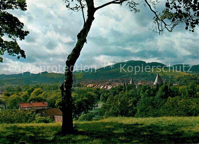 GOSLAR Harz Niedersachsen Blick vom Petersberg