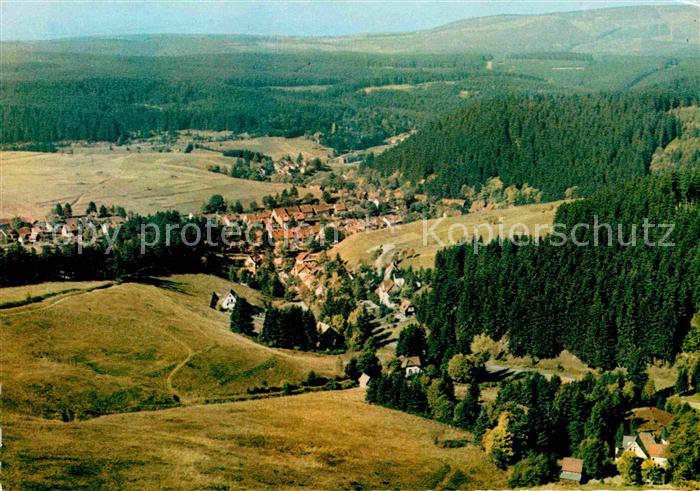 Altenau Harz Fliegeraufnahme