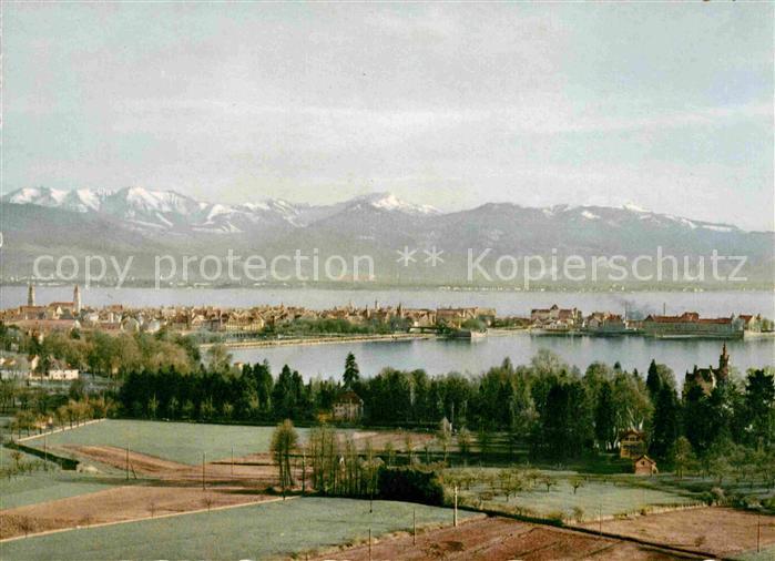Lindau Bodensee Blick vom Hoyersberg
