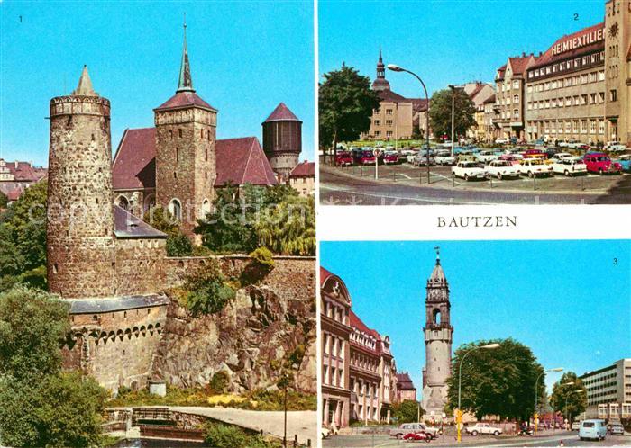 Bautzen Sachsen Alte Wasserkunst Michaeliskirche Platz der Roten Armee Reichentu