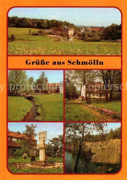 Schmoelln-Putzkau OT Neuschmoelln Teilansicht FDGB Erholungsheim Sonnenuhr Am St