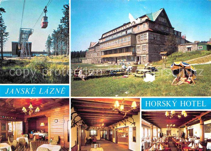 Janske Lazne Horsky Hotel na Cerne hore K hotelu vede z Janskych Lazni kabinkova