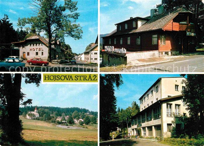 Hojsova Straz Vyznamne stredisko sumavske rekreace Ubytovani hotely Vyhlidka na