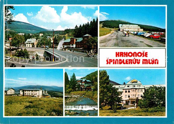 Spindleruv Mlyn Spindlermuehle Nove vybudovany most pres labe Zotavovny ROH Petr