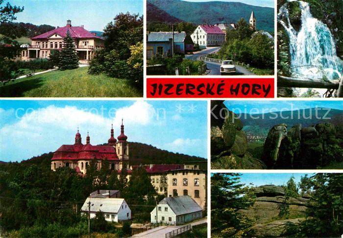 Jizerske hory Lazne Libverda pavilon Ostrava Bily Potok Vodopad Stolpichu Hejnic