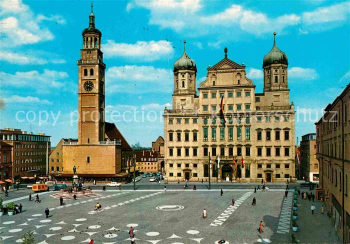Augsburg Rathaus mit Perlachturm