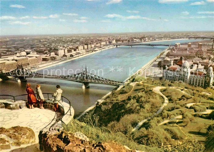 Budapest Panorama Donaubruecke