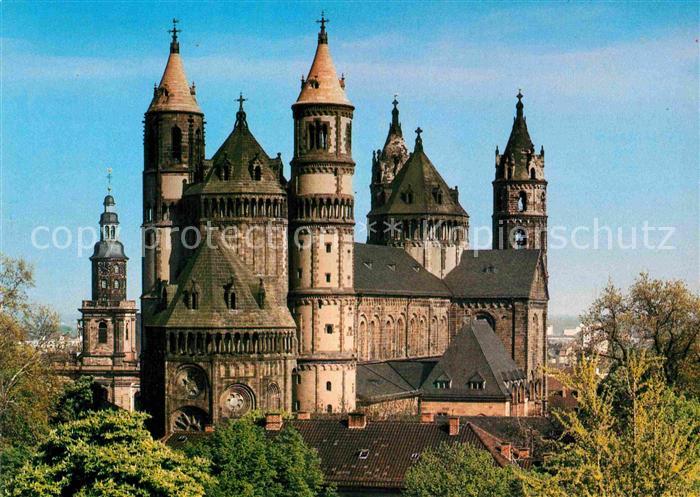 Worms Rhein Dom und Dreifaltigkeitskirche