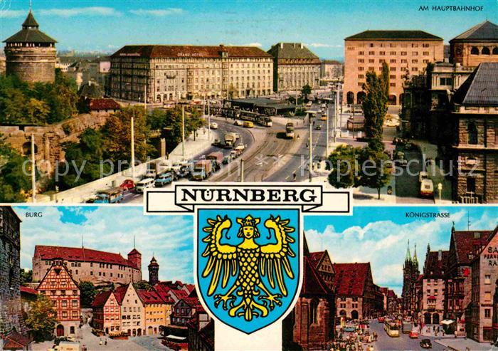 NueRNBERG  CITY Hauptbahnhof Burg Koenigstrasse