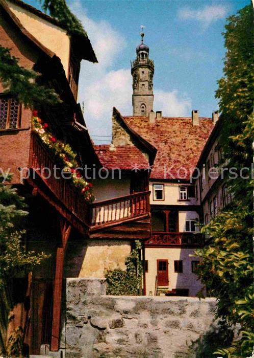Rothenburg Tauber Hof der Marienapotheke