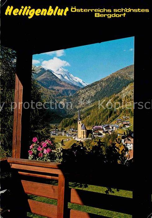 Heiligenblut Kaernten mit Grossglockner