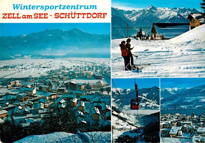 Schuettdorf Zell Hohe Tauern Areitalm mit Glocknerlift Kitzsteinhorn Lift Seilba